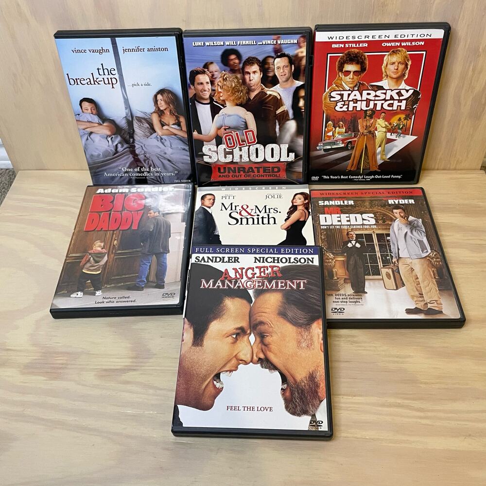 DVD Rom-Com Bundle Lot of 7